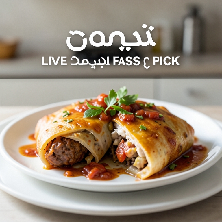 معاينة مرئية أصلية لأكلة لفة جلاش ٥٠٠ غرام من أمير الدمياطي