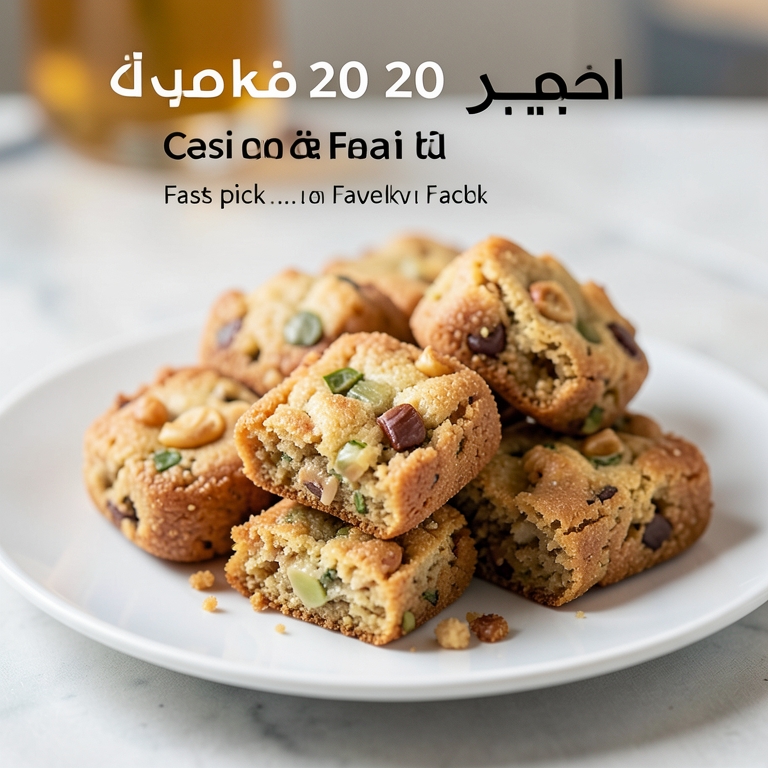 معاينة مرئية أصلية لأكلة كحك سادة 20 قطعة من أمير الدمياطي