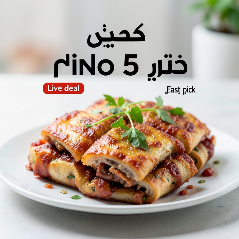 معاينة مرئية أصلية لأكلة خبز فينو 5 قطع من أمير الدمياطي