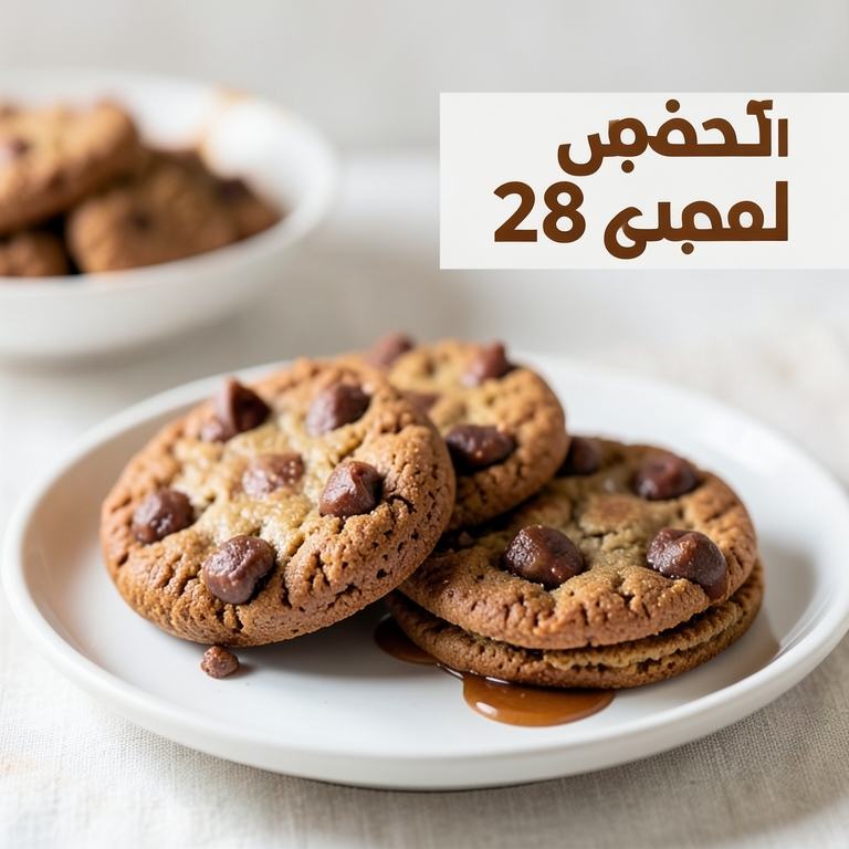 معاينة مرئية أصلية لأكلة كوكيز شيكولاتة 28 قطعة من أمير الدمياطي