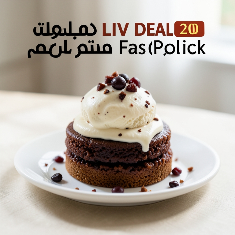 معاينة مرئية أصلية لأكلة كيك ايس كريم الفونسو 20 من أمير الدمياطي