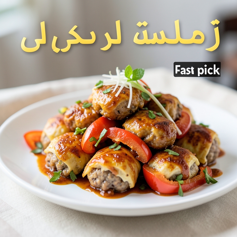 معاينة مرئية أصلية لأكلة  تشيز لافرز حواوشي من أمير الدمياطي