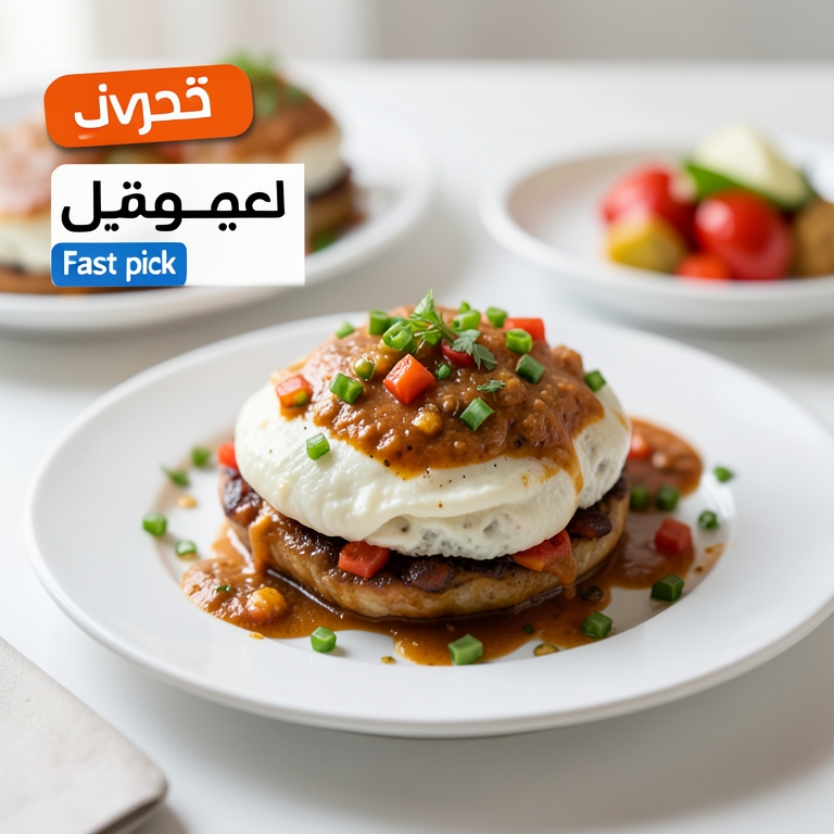 معاينة مرئية أصلية لأكلة كلاسيك ميلفيه سكر  من أمير الدمياطي