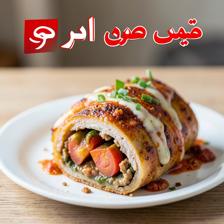 معاينة مرئية أصلية لأكلة بسطرمة وكيري رول من أمير الدمياطي