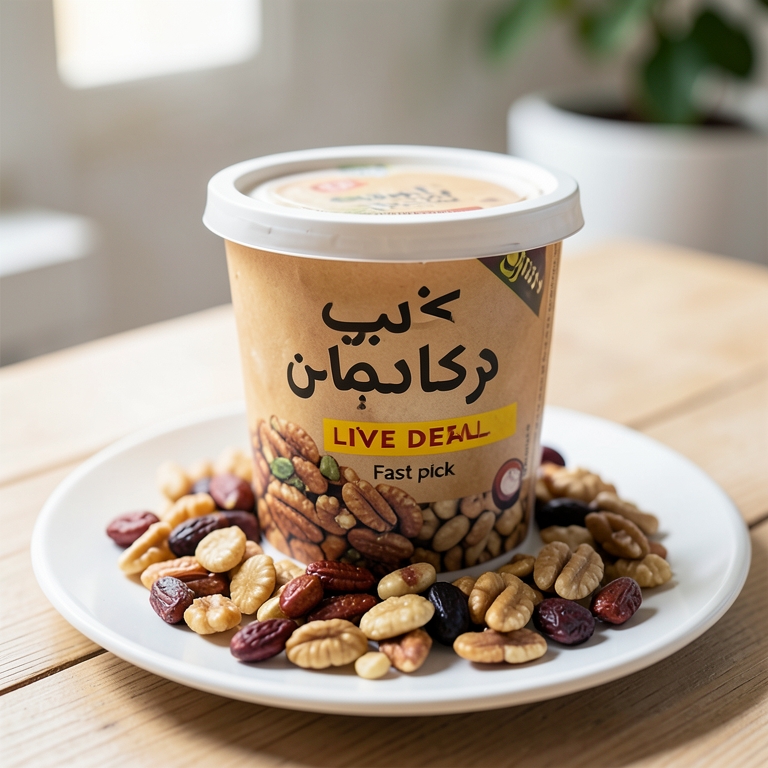 معاينة مرئية أصلية لأكلة علبة ميكس مكسرات 3 من أمير الدمياطي