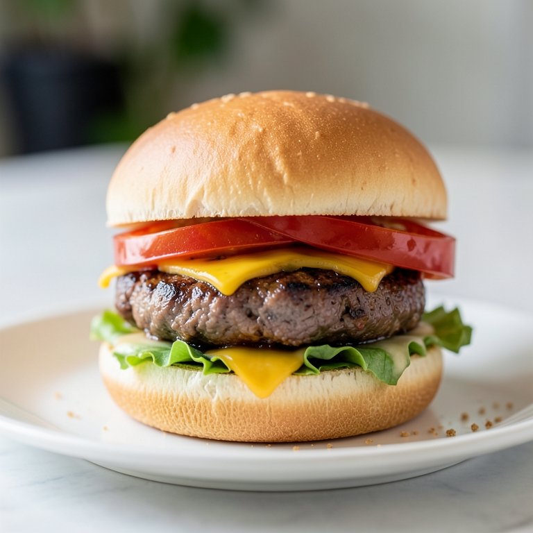 معاينة مرئية أصلية لأكلة برجر راب من بازوكا