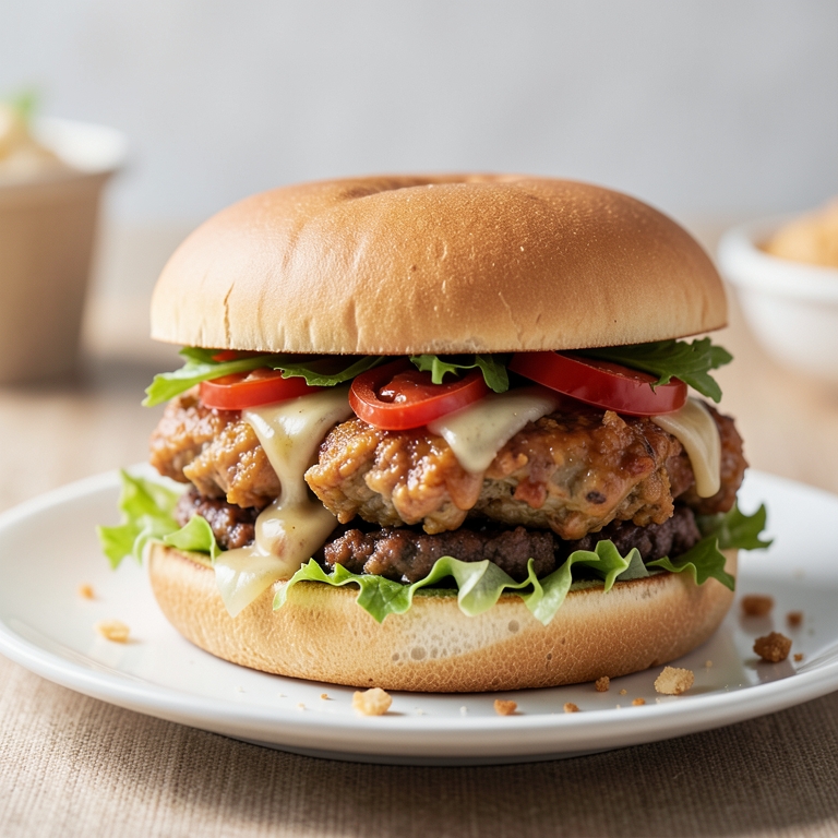 معاينة مرئية أصلية لأكلة كرانشي تشيكن راب من بازوكا