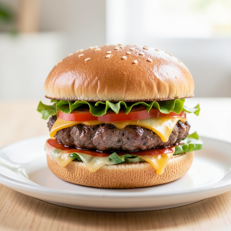 معاينة مرئية أصلية لأكلة دبل راب برجر من بازوكا