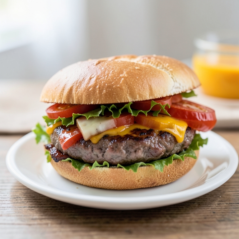 معاينة مرئية أصلية لأكلة وجبة اطفال بيف من برجر ان بوكس