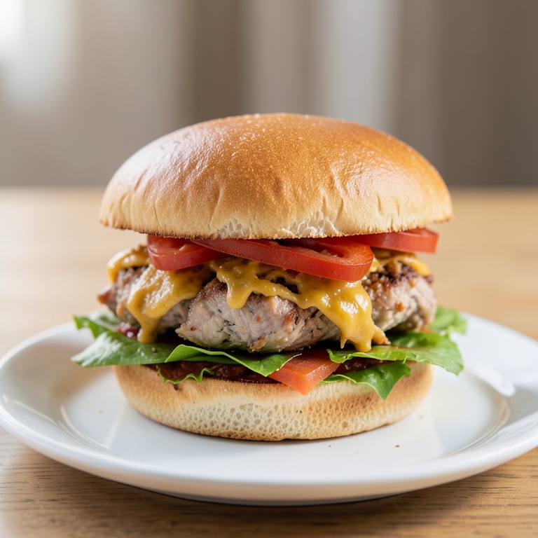 معاينة مرئية أصلية لأكلة أونيون تشيكن من برجر ان بوكس