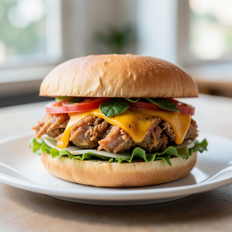 معاينة مرئية أصلية لأكلة كرانشي تشيز من برجر ان بوكس