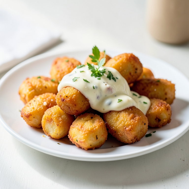 معاينة مرئية أصلية لأكلة بطاطا مقلية مع صوص الجبنة من برجر ان بوكس