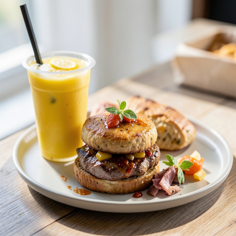 معاينة مرئية أصلية لأكلة ماكسي كانز من برجر ان بوكس