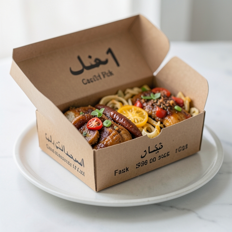 معاينة مرئية أصلية لأكلة باندل 1 من برجر ان بوكس