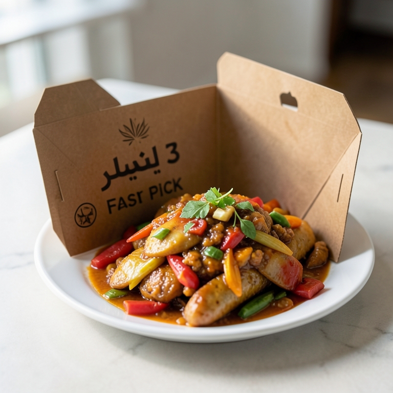 معاينة مرئية أصلية لأكلة باندل 3 من برجر ان بوكس