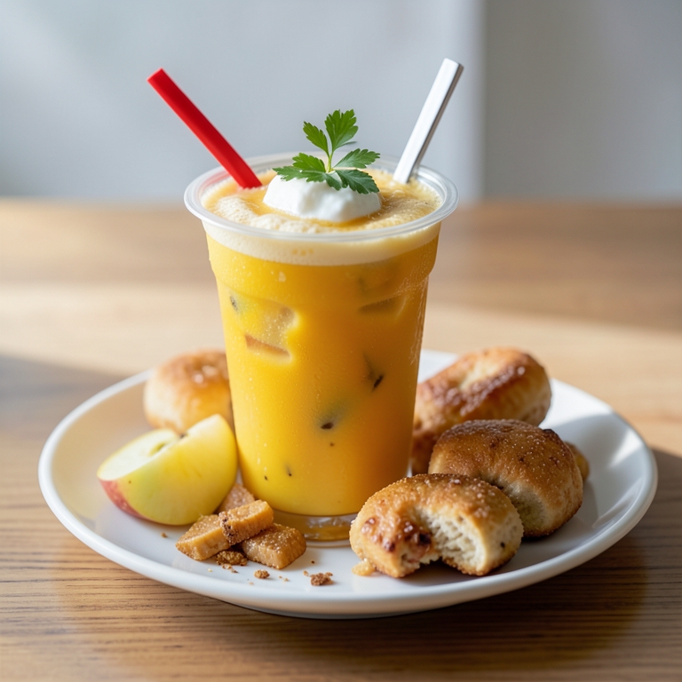 معاينة مرئية أصلية لأكلة عصير تفاح جهينة من برجر كنج