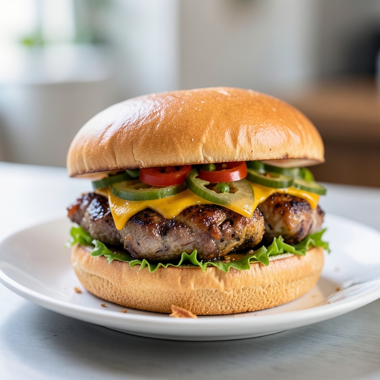 معاينة مرئية أصلية لأكلة ساندوتش دجاج ستيك هاوس من برجر كنج