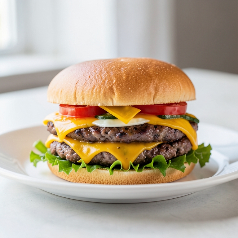 معاينة مرئية أصلية لأكلة ساندويتش تشيلي تشيز رويال  من برجر كنج