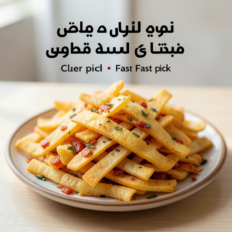 معاينة مرئية أصلية لأكلة شيبس و ديبس جيد للمشاركة من بوتشرز برجر