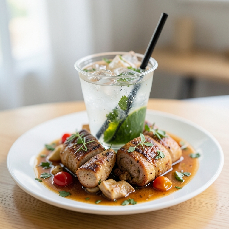 معاينة مرئية أصلية لأكلة مياه فواره من بوتشرز برجر