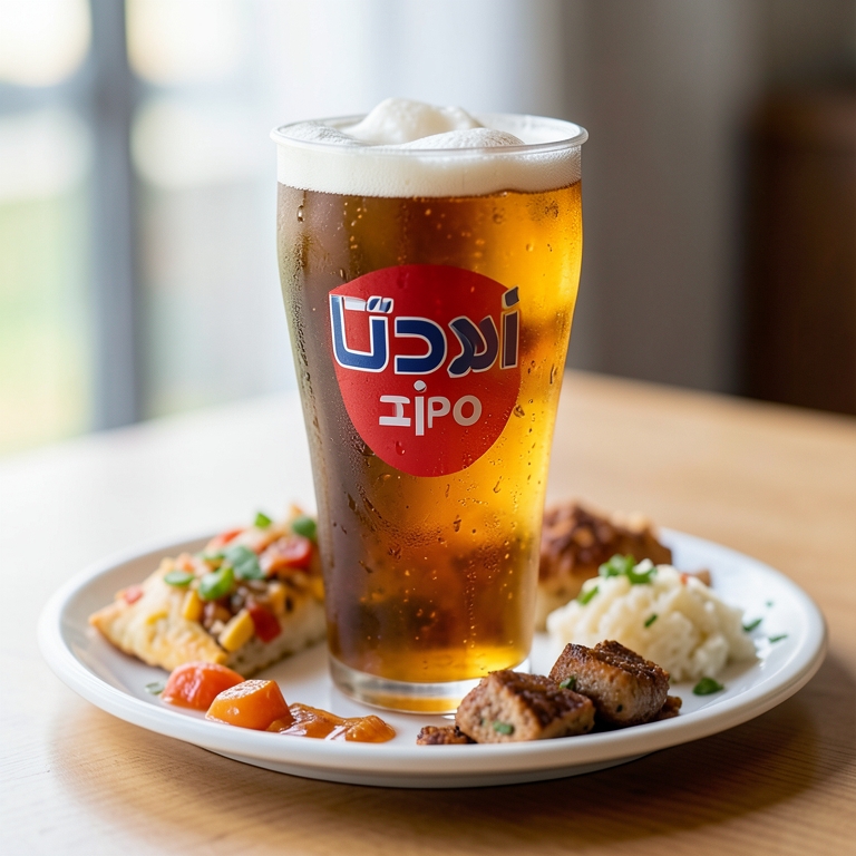 معاينة مرئية أصلية لأكلة بيبسي زيرو من بوتشرز برجر