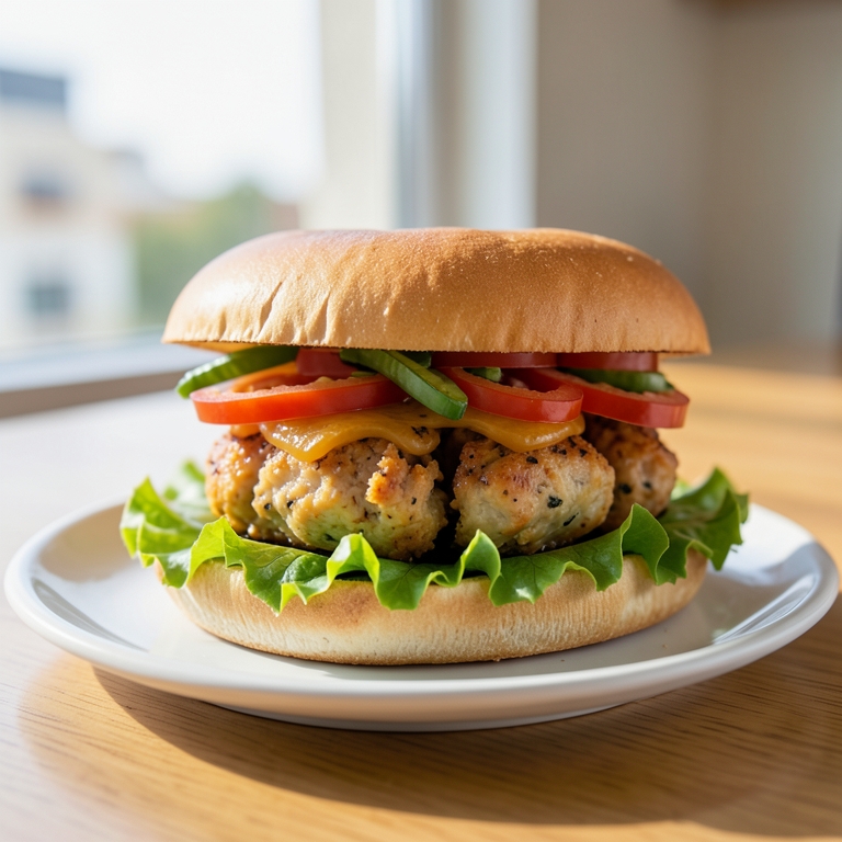 معاينة مرئية أصلية لأكلة هاني ماسترد تشيكن من بوتشرز برجر