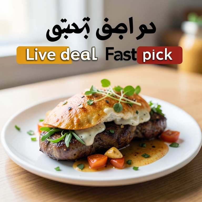 معاينة مرئية أصلية لأكلة وجبة لشخص واحد من بوتشرز برجر