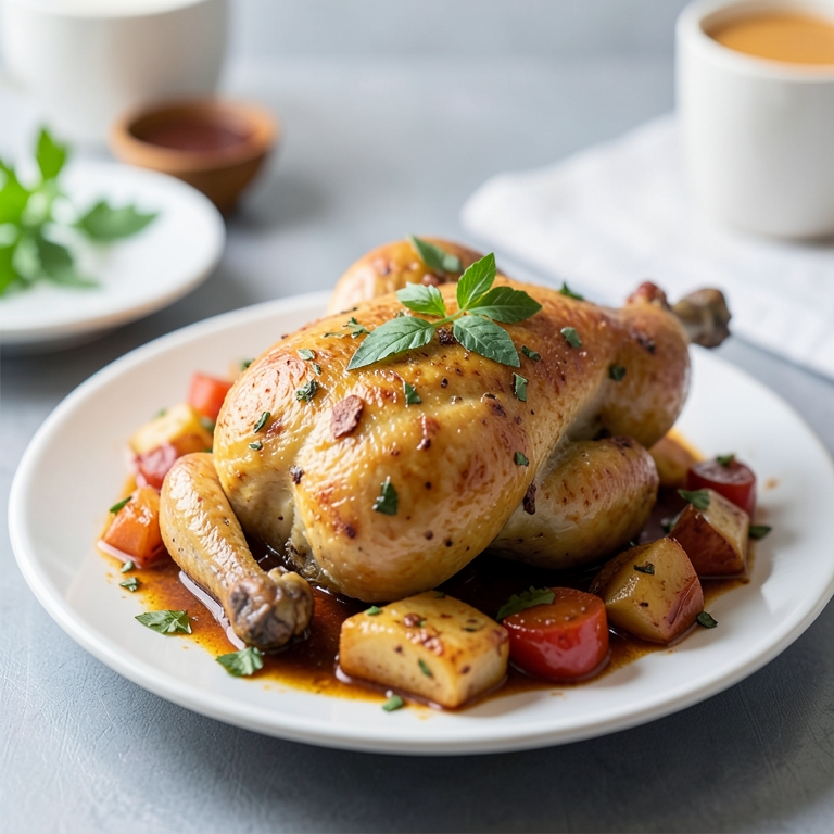 معاينة مرئية أصلية لأكلة ربع دجاجة مندي ورك من مطعم حضرموت