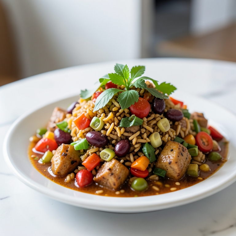 معاينة مرئية أصلية لأكلة بابا غنوج من مطعم حضرموت