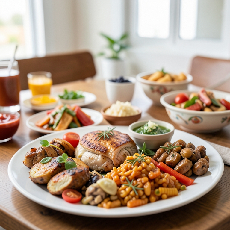 معاينة مرئية أصلية لأكلة ميكس 8 أفراد من مطعم حضرموت