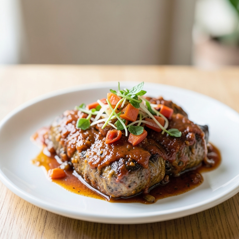 معاينة مرئية أصلية لأكلة حواوشي VIP مخصوص من مطعم حضرموت