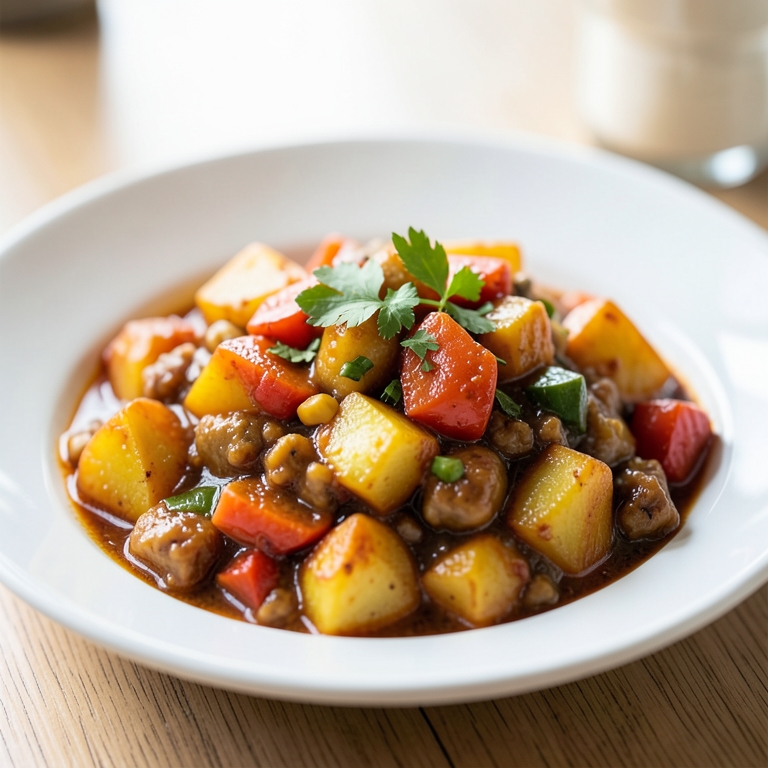 معاينة مرئية أصلية لأكلة طاجن بطاطس  من مطعم حضرموت