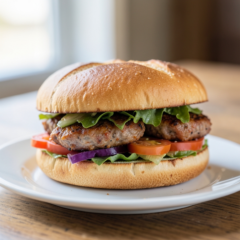 معاينة مرئية أصلية لأكلة ساندوتش شيش طاووق من مطعم حضرموت