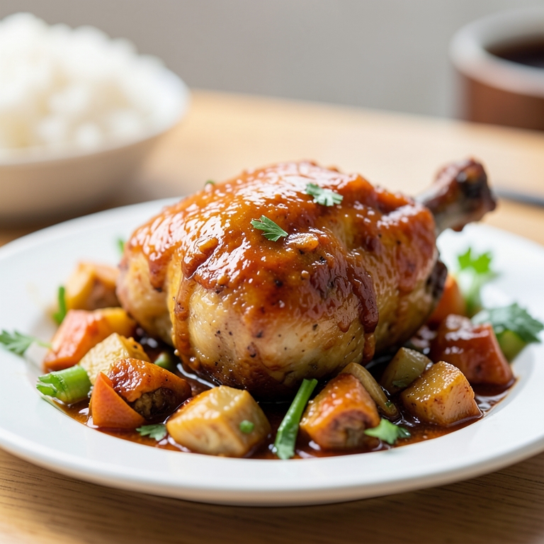 معاينة مرئية أصلية لأكلة نصف دجاج برياني من مطعم حضرموت