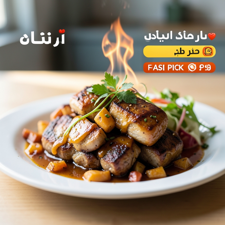 معاينة مرئية أصلية لأكلة بيبسى علب من مطعم حضرموت