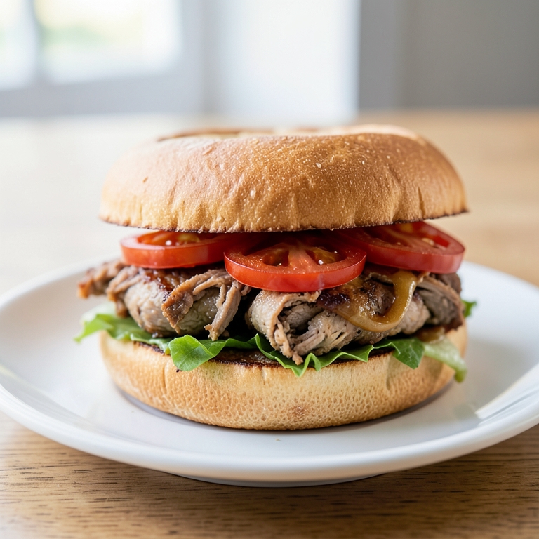 معاينة مرئية أصلية لأكلة ساندوتش بيرند هارت من هارت أتاك