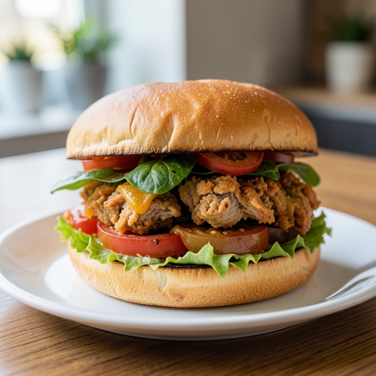 معاينة مرئية أصلية لأكلة ساندوتش ماسل أتاك من هارت أتاك