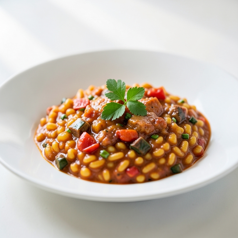 معاينة مرئية أصلية لأكلة ريزوتو من هارت أتاك