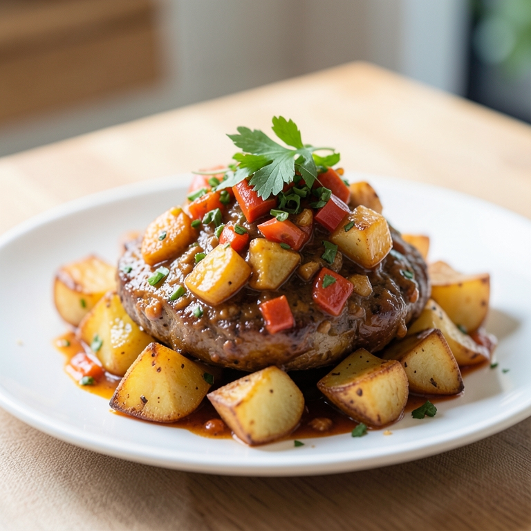 معاينة مرئية أصلية لأكلة كومبو بطاطس من هارت أتاك