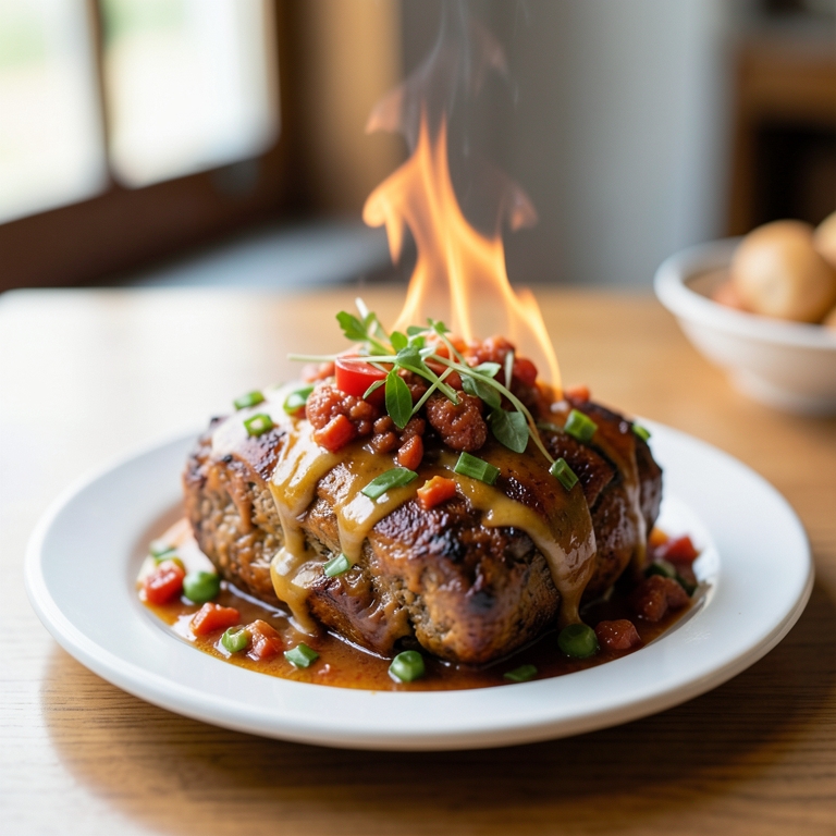 معاينة مرئية أصلية لأكلة قطعه فخد من هارت أتاك