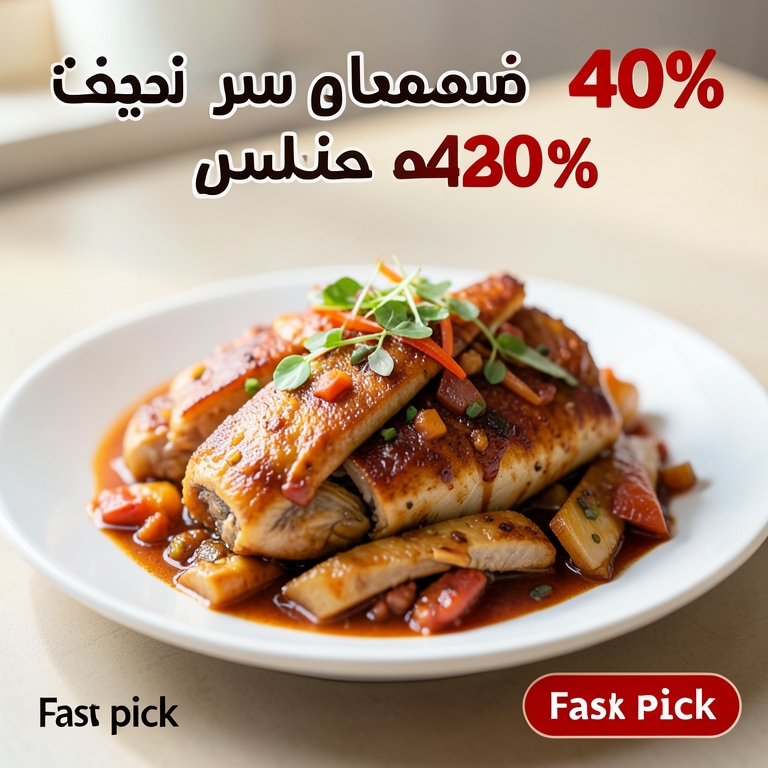 معاينة مرئية أصلية لأكلة عرض ميكساوى من هارت أتاك