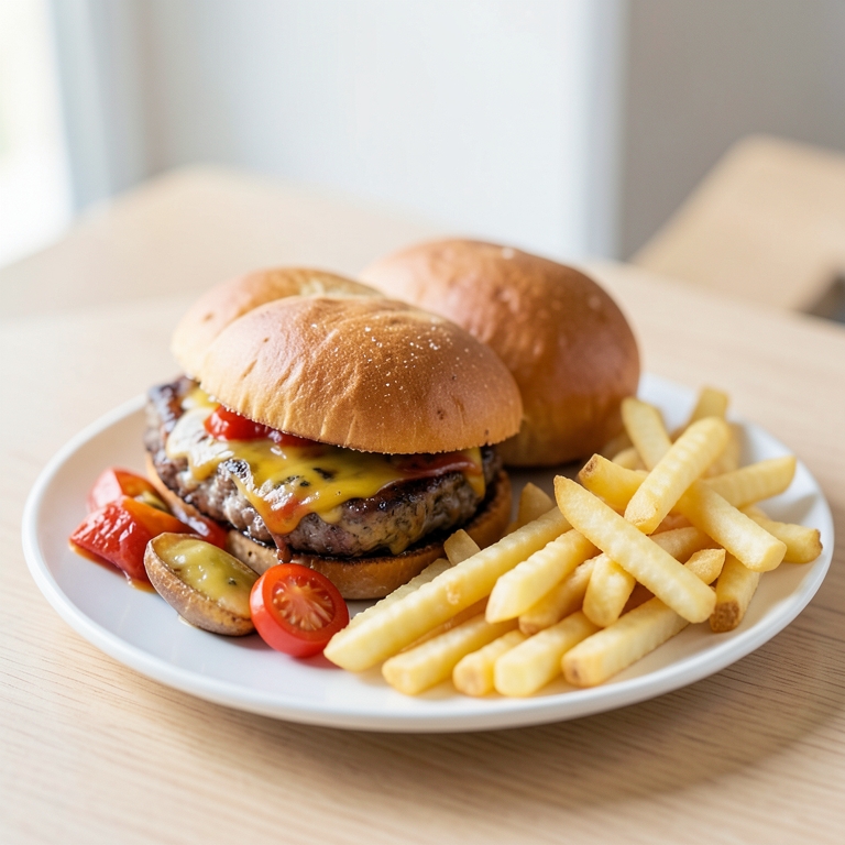 معاينة مرئية أصلية لأكلة تشيزى فرايز من كنساس فرايد تشيكن