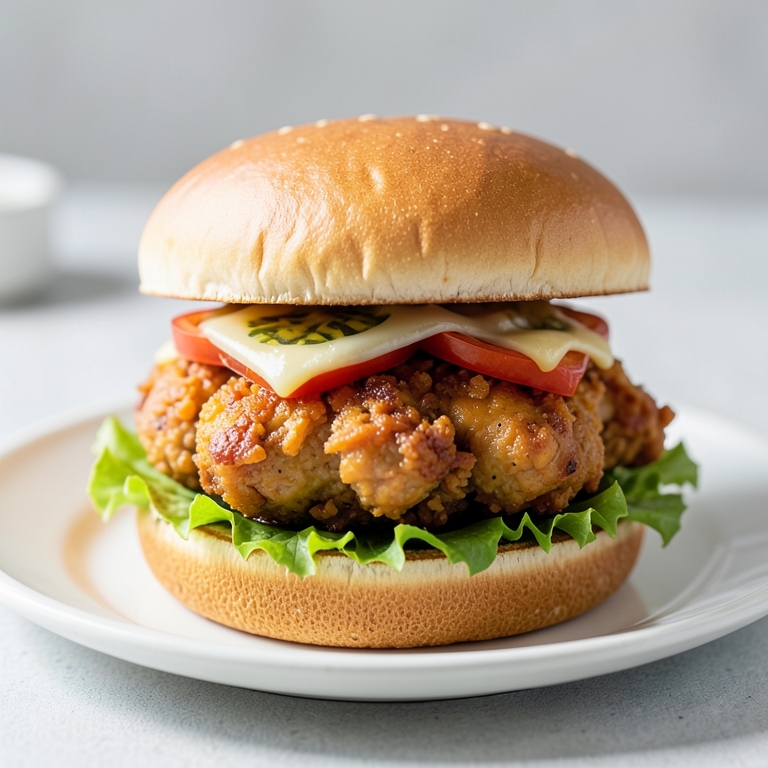 معاينة مرئية أصلية لأكلة برجر بوكس من كنساس فرايد تشيكن