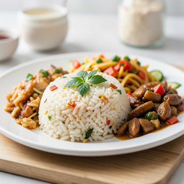 معاينة مرئية أصلية لأكلة أرز من كنساس فرايد تشيكن