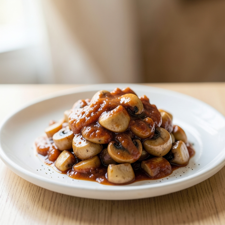 معاينة مرئية أصلية لأكلة صوص مشروم من بيتزا كينج