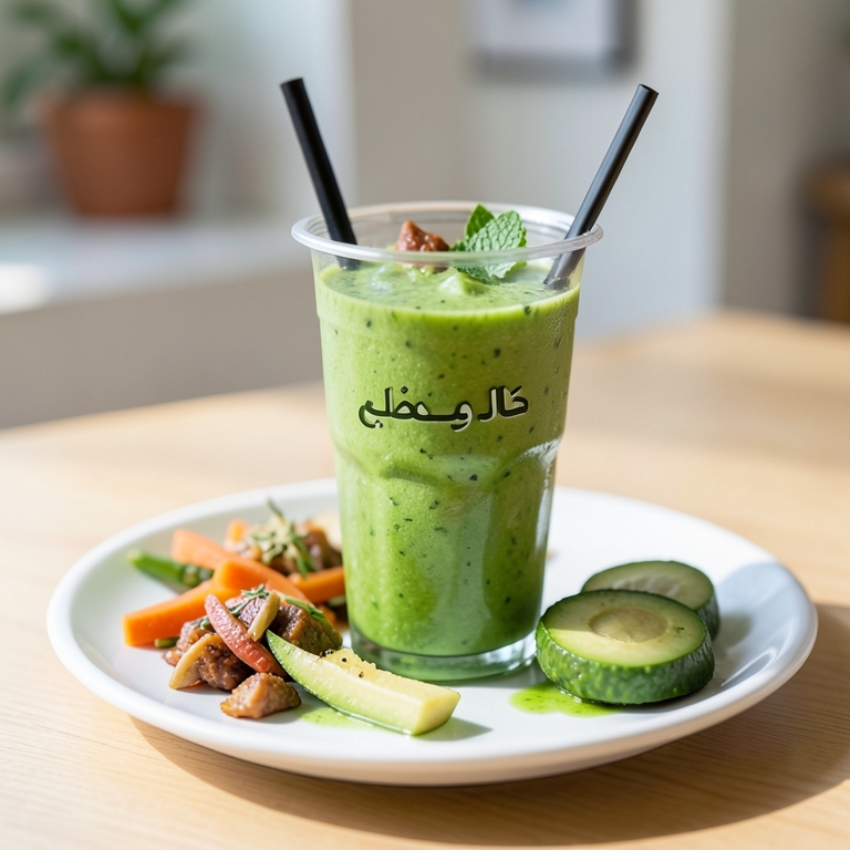 معاينة مرئية أصلية لأكلة عصير أفوكادو من سالاد ستور