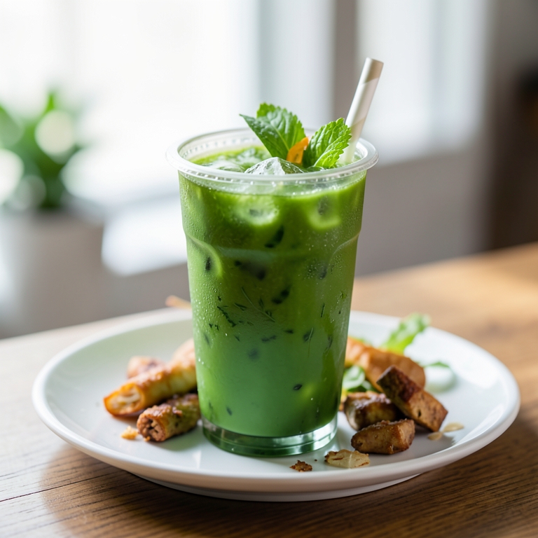 معاينة مرئية أصلية لأكلة عصير جرين من سالاد ستور