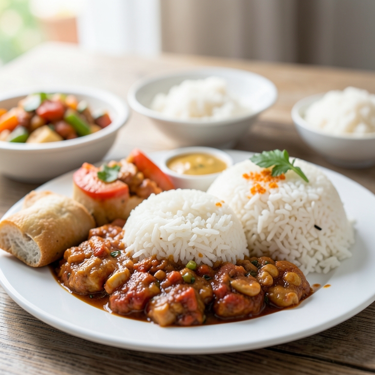 معاينة مرئية أصلية لأكلة أرز بسمتي أبيض من سالاد ستور