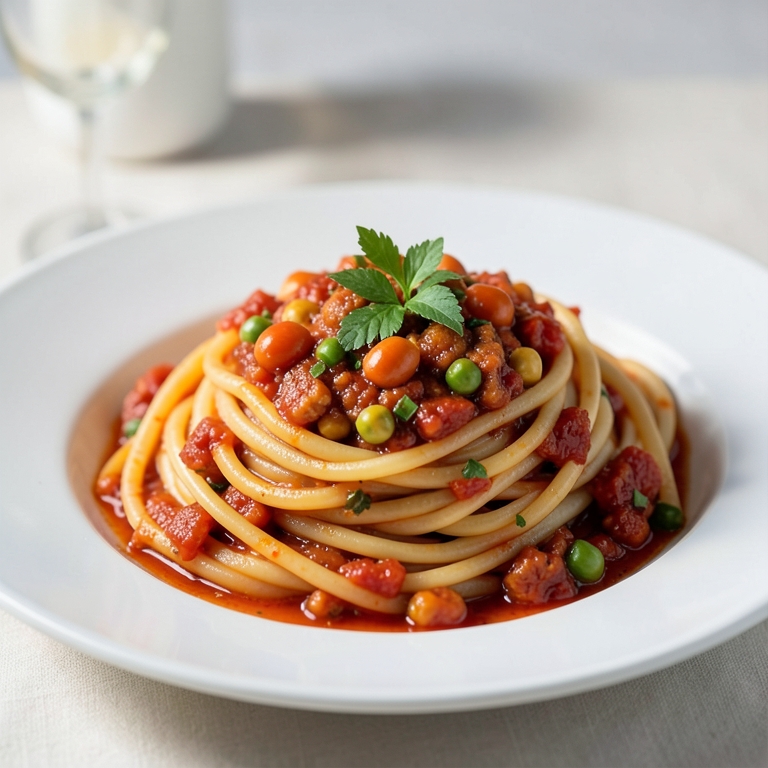 معاينة مرئية أصلية لأكلة مكرونه مارينارا  من سالاد ستور