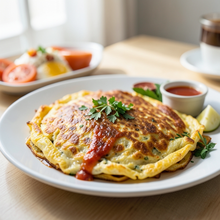 معاينة مرئية أصلية لأكلة أومليت راب من سالاد ستور